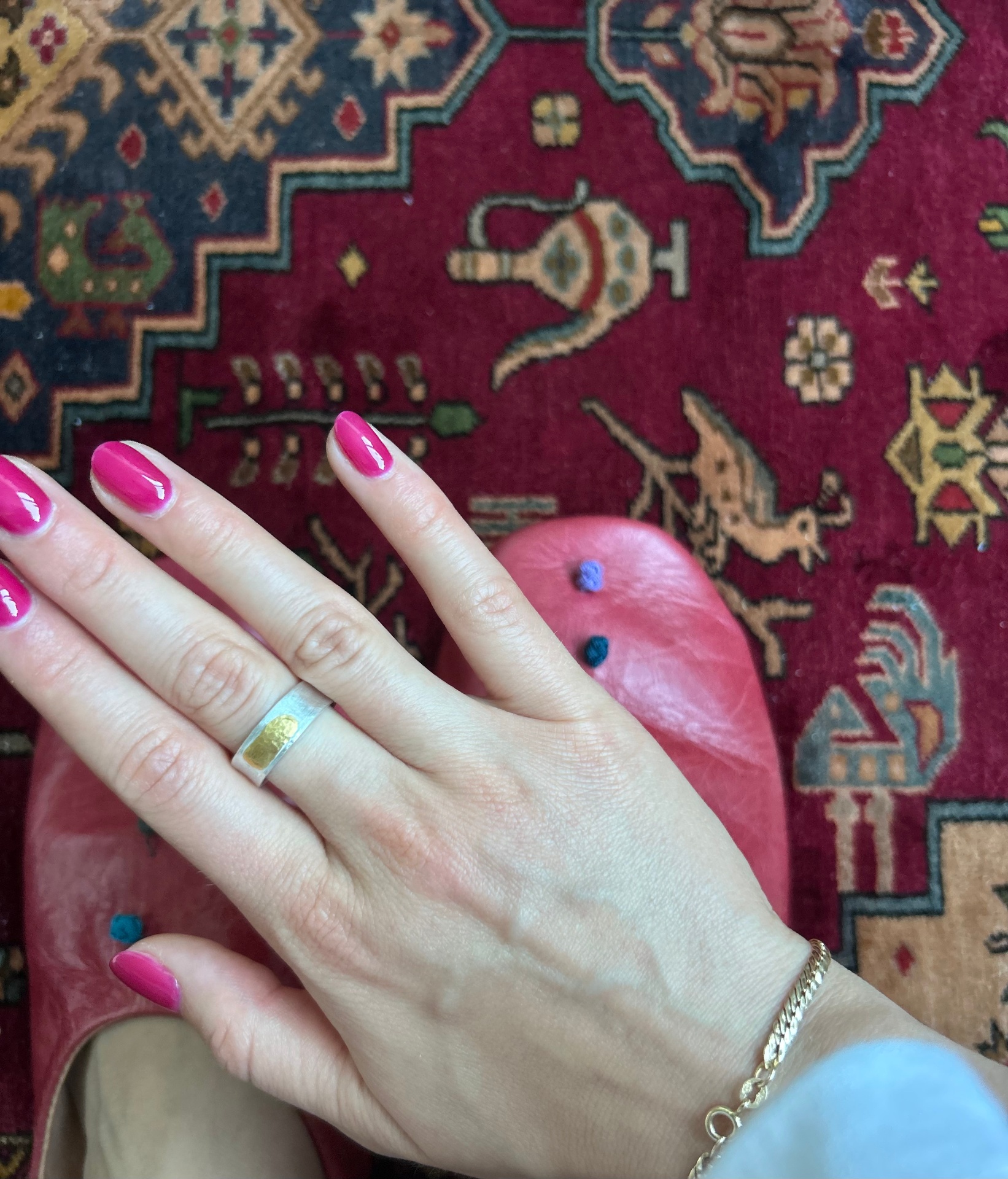 Simple Shapes in Fine Gold and Silver — handmade jewellery by Joon, view 2